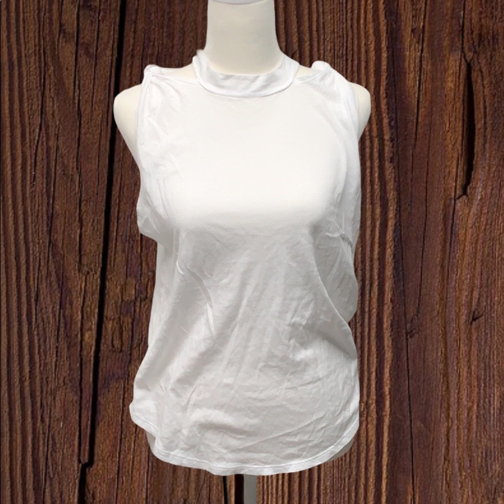 Free People Cut Out Sleeveless Top